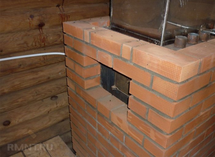 Конвекторная кирпичная печь для бани