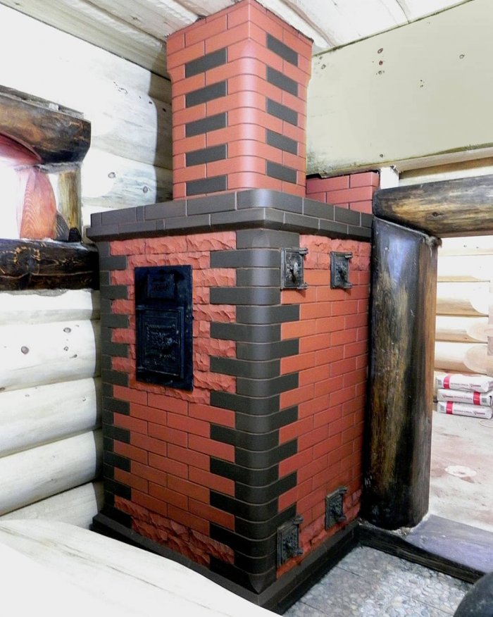 Камин Воевода 20 флагман под обкладку