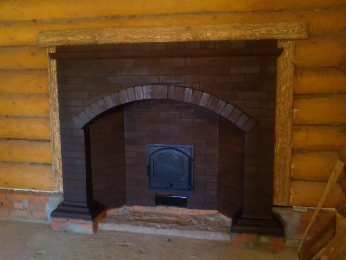 Арка для банной печи