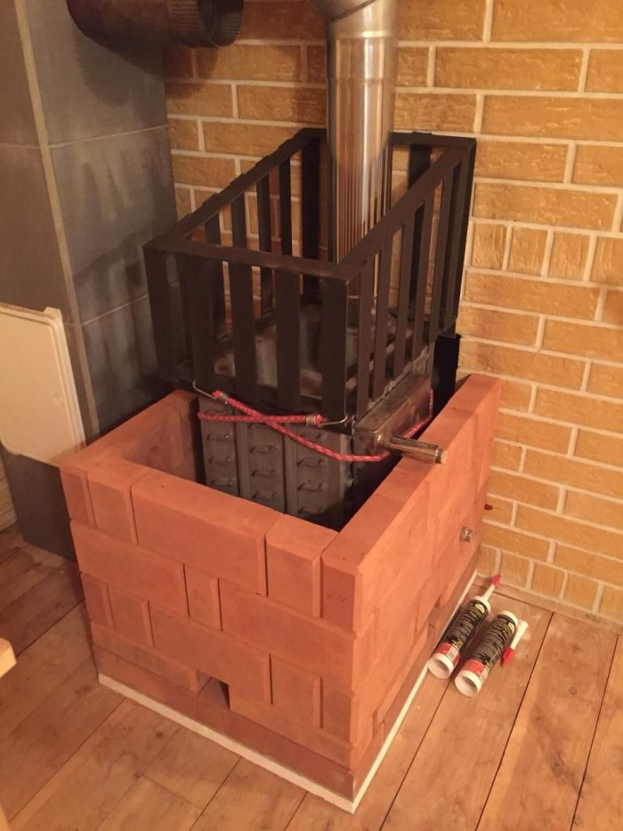 Гефест обкладка кирпичом