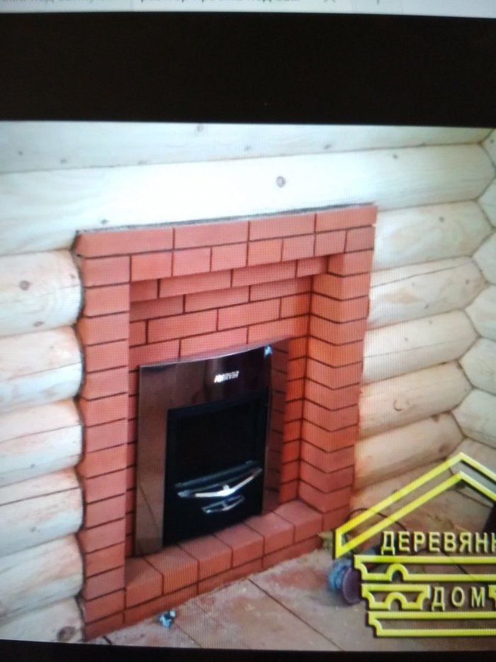 Обкладка банной печи с выносной топкой