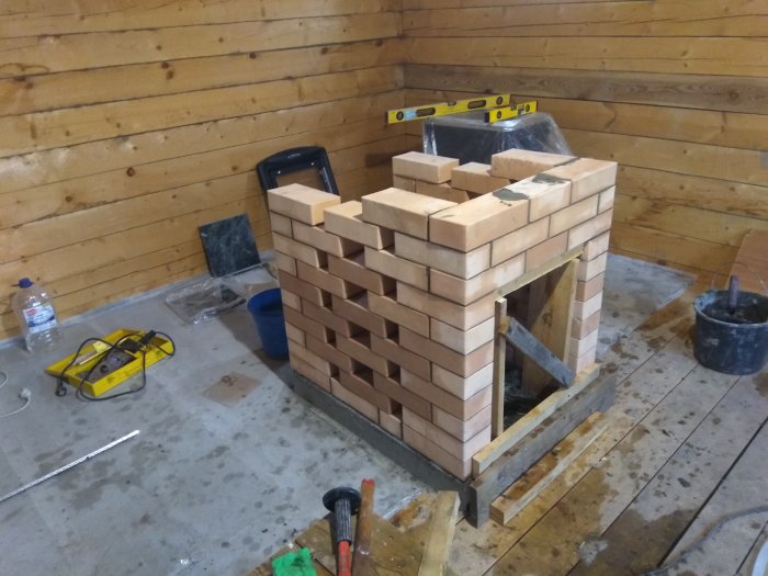 Подиум кирпичный для печей