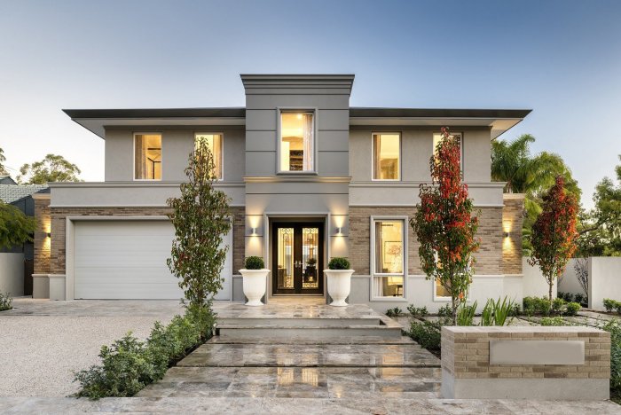 Экстерьер коттеджа