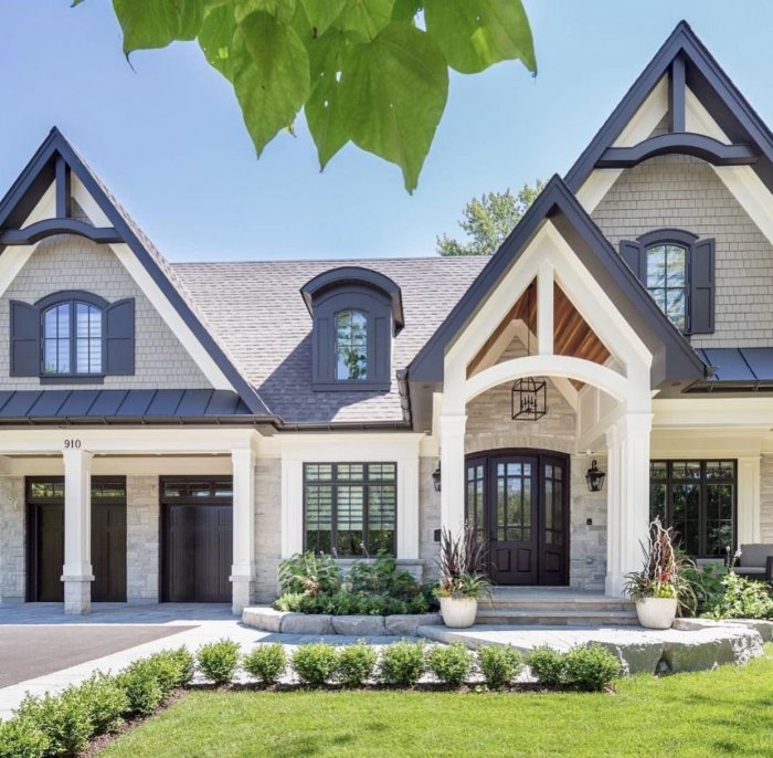 Красивые фасады частных