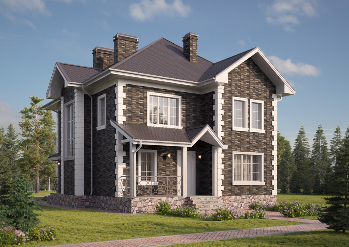 Фасады домов