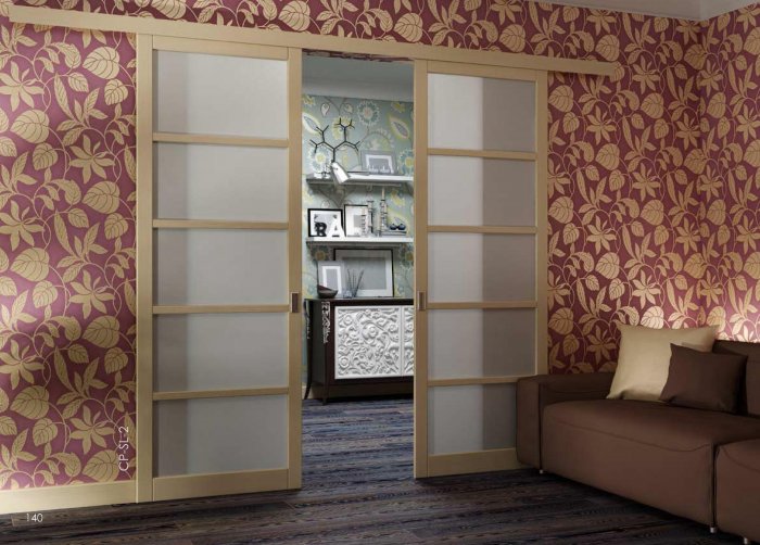 Раздвижные двери межкомнатные