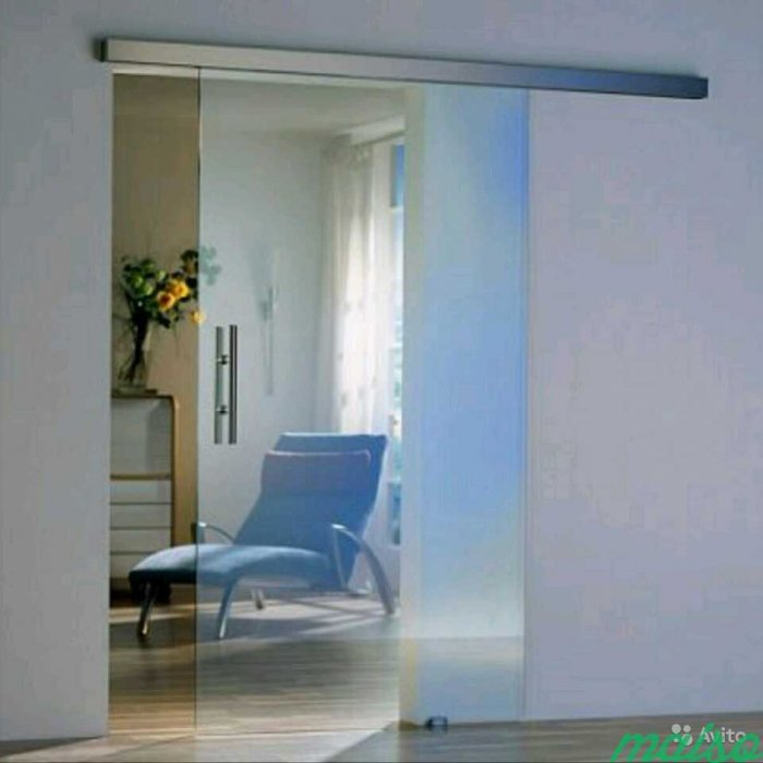 W-001/Air Glass. Раздвижная система цельностеклянная