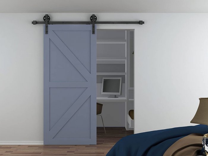 Дверь на кухню раздвижная откатная