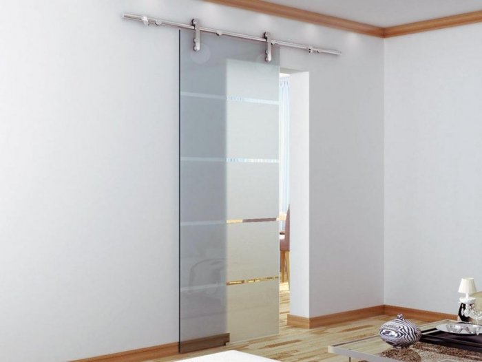 Сдвижной steklyannye двери