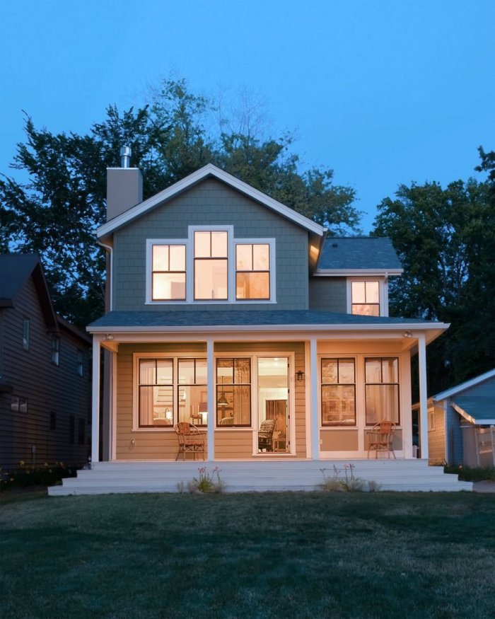 Двухэтажные дома