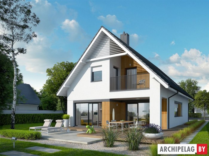 Аккуратный небольшой дом