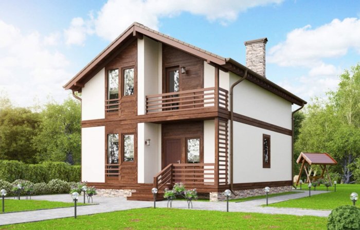 Проекты коттеджей