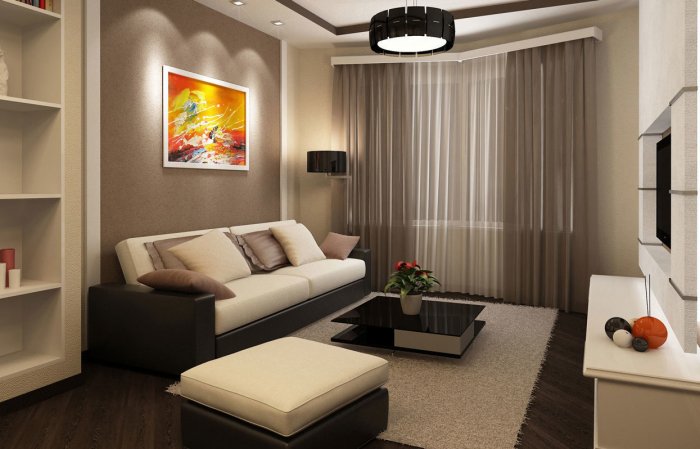 Гостиная небольшая интерьер