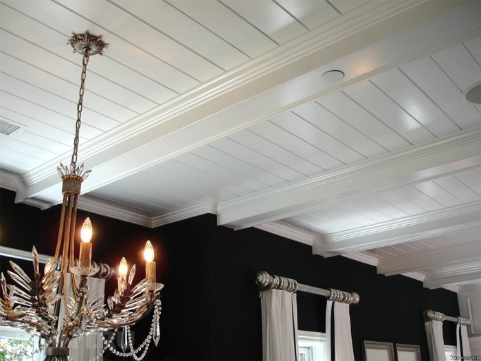 Балки на потолке