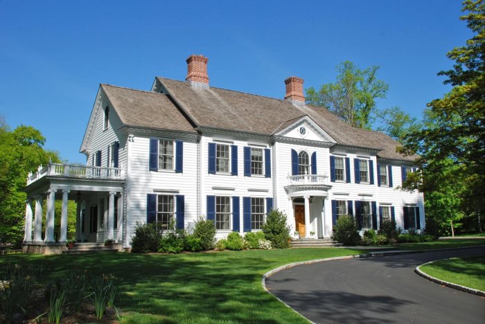 Георгианский особняк Бостон