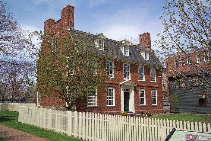 Георгианская архитектура Бостон