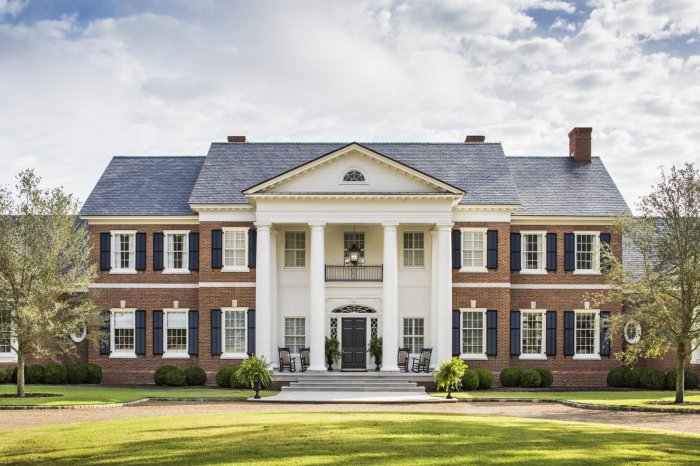 Георгианский колониальный стиль в архитектуре США