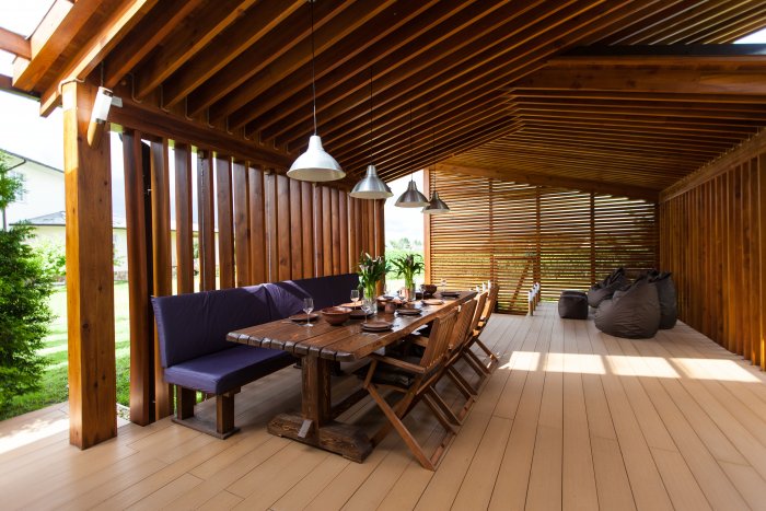 Альпийское Шале беседка