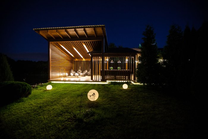 Беседка Шале проект