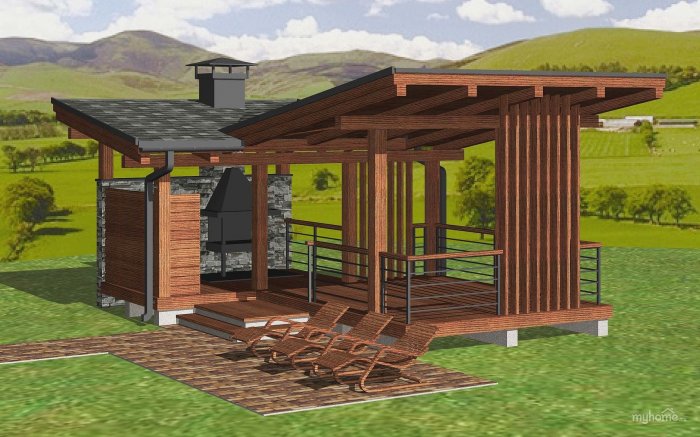 Пергола проект