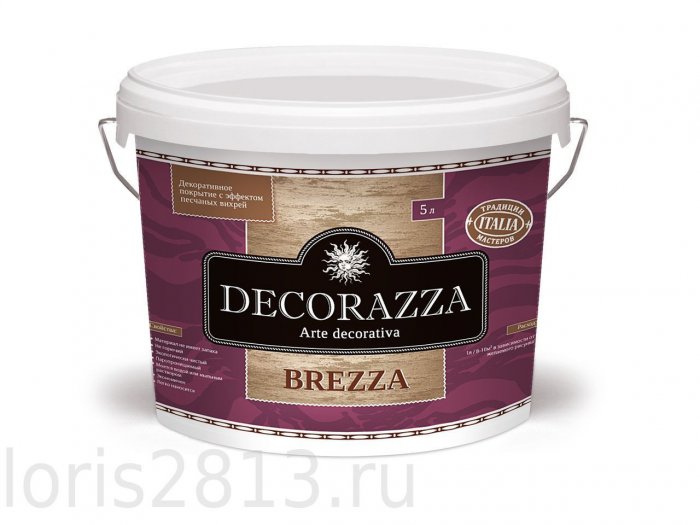 Декоративная штукатурка sollievo Decorazza