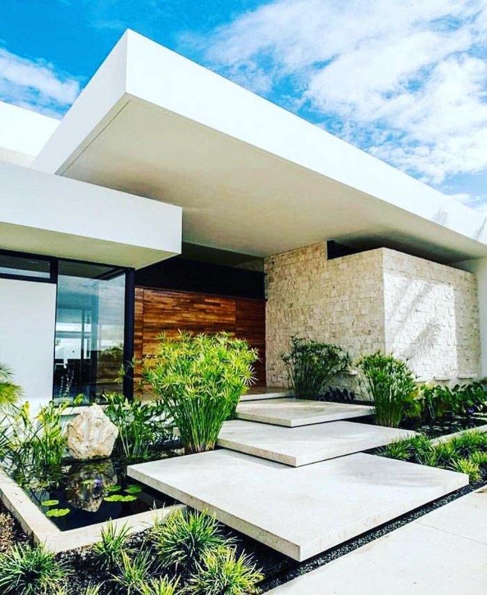 Соыременный дом в стиле модер