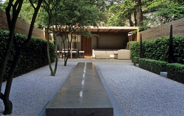 Сад в стиле Минимализм