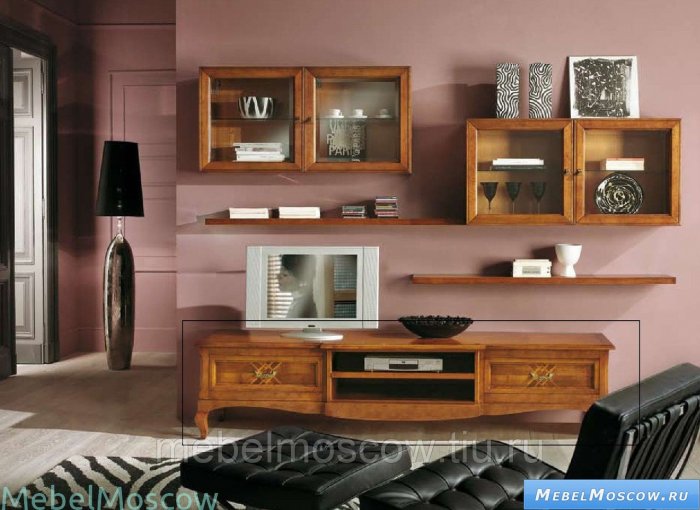 Стенка в гостинную дерево