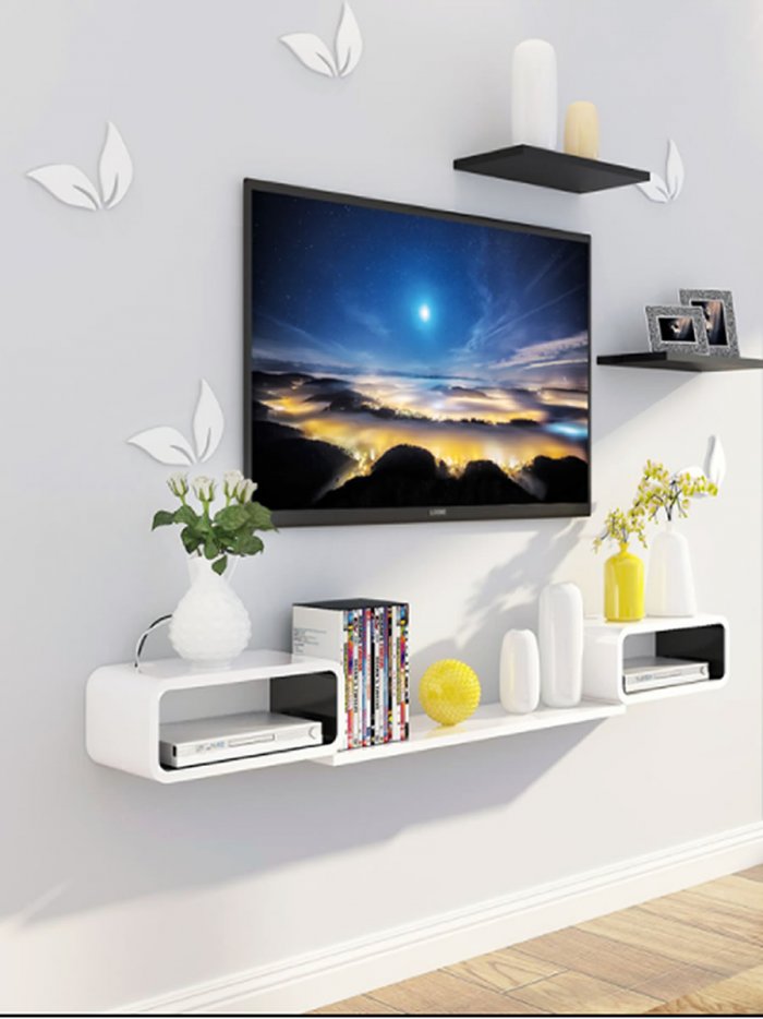 Навесная полка для телевизора