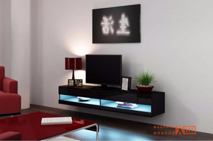 Тумба под ТВ Виго подвесная Модерн