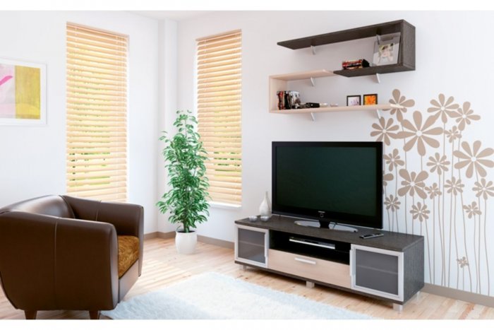 Тумба ТВ "Майкл" (венге/дуб мл.)