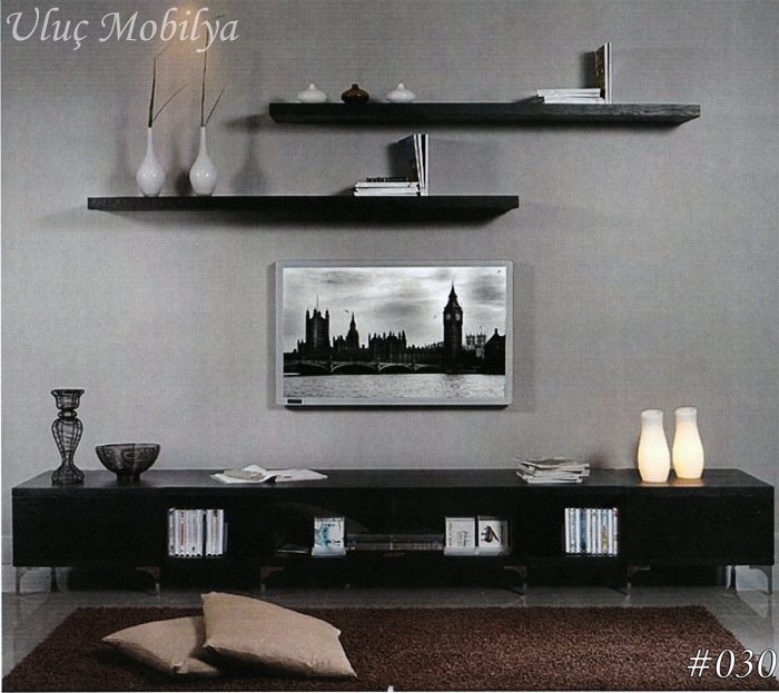 Полки на стену над телевизором