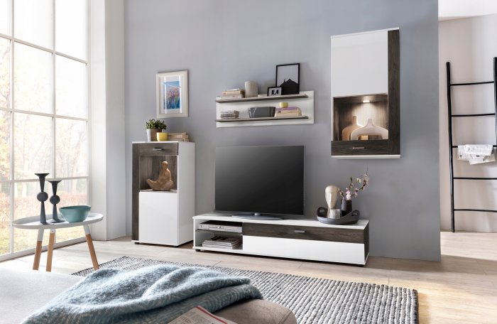 Шкафы над телевизором