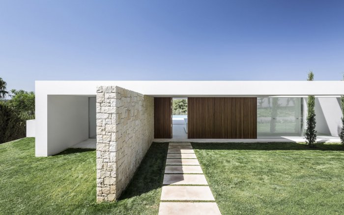 Одноэтажные здания в стиле Минимализм