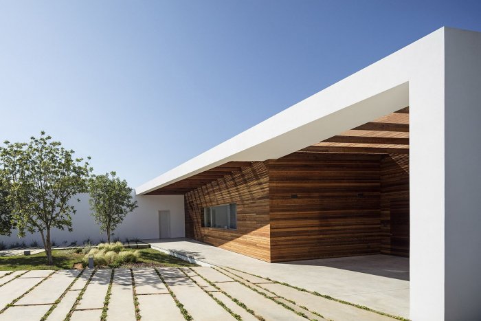 Одноэтажный домик в стиле Минимализм