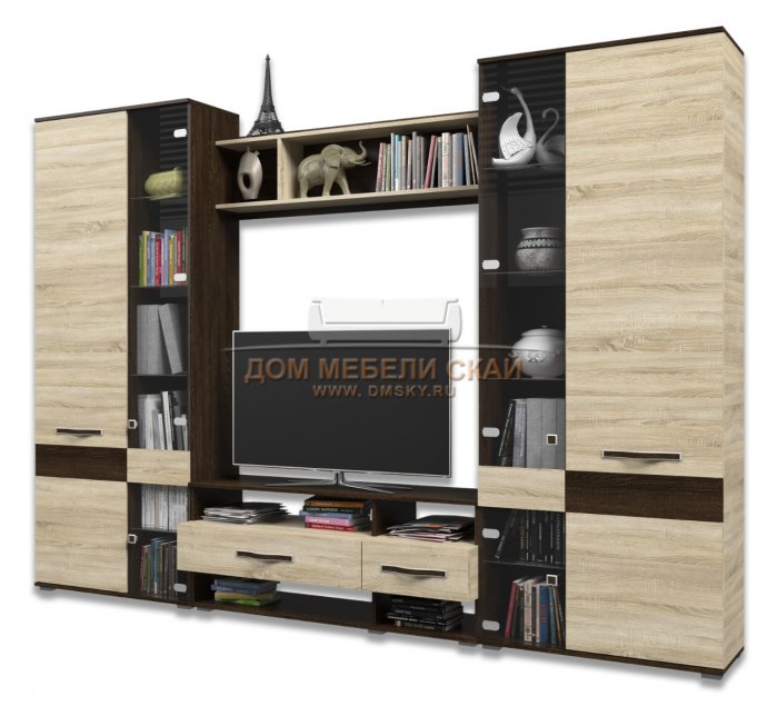 Стенка Каролина дуб сонома