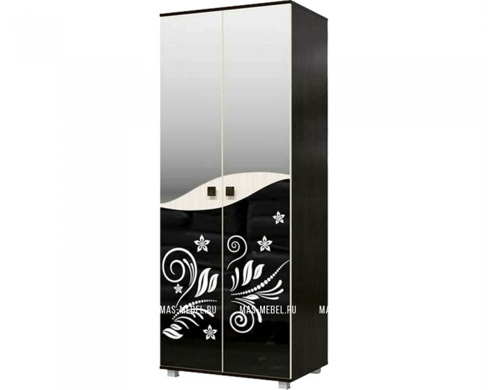 Каролина венге молочный шкаф