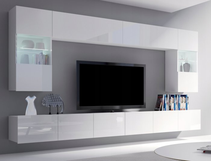 Набор мебели гостиная стенка CALABRINI И блеск