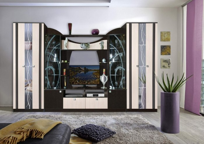 Стенка Мадрид 4 мебель Маркет