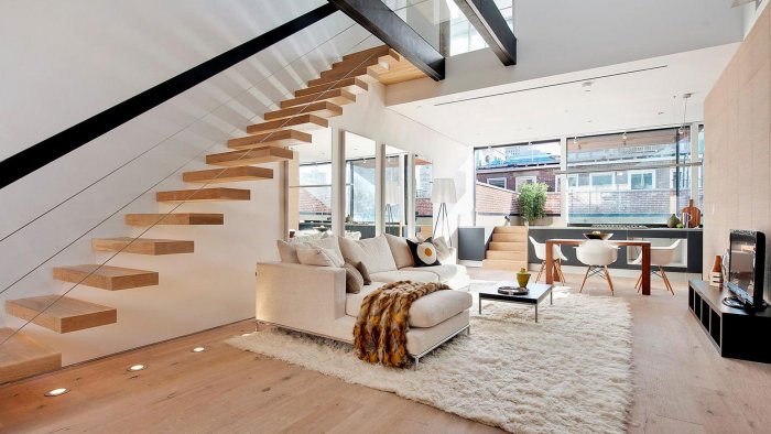 Двухэтажная квартира