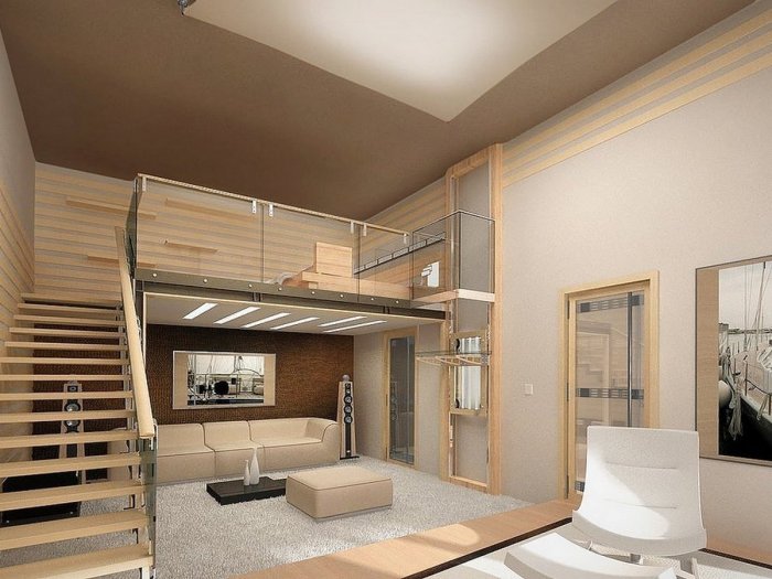 Маленькие двухэтажные квартиры