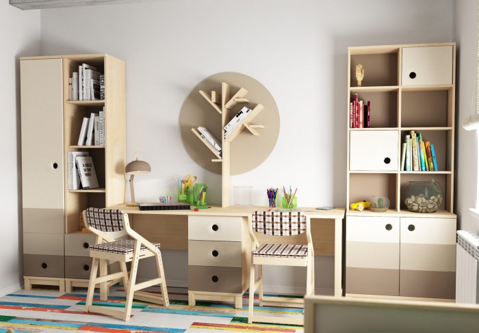 Модульная детская Робин Вуд