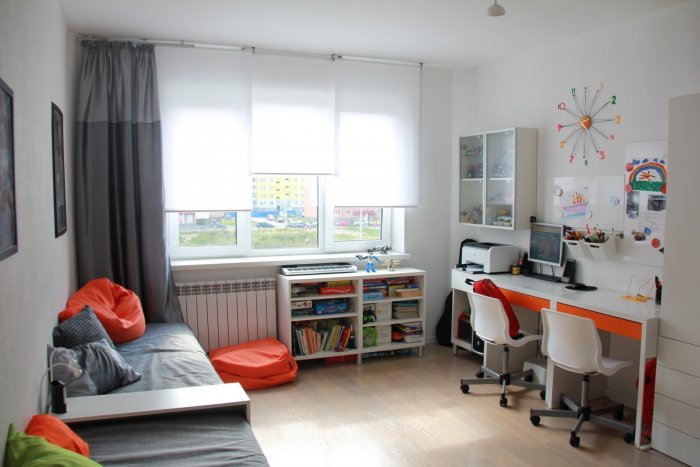Комната для двух школьников