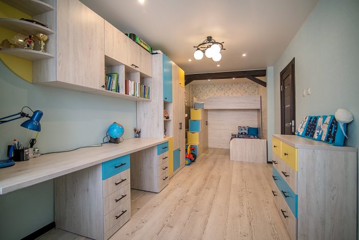 Детские спальни для 2 мальчиков