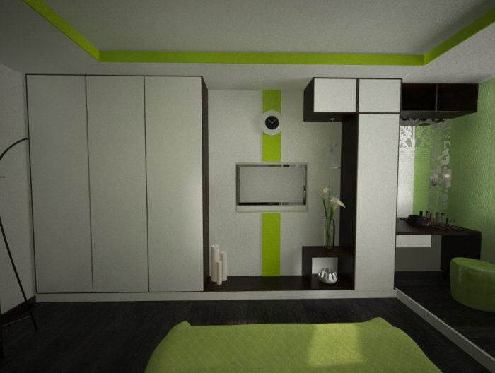 Шкаф с телевизором в спальню