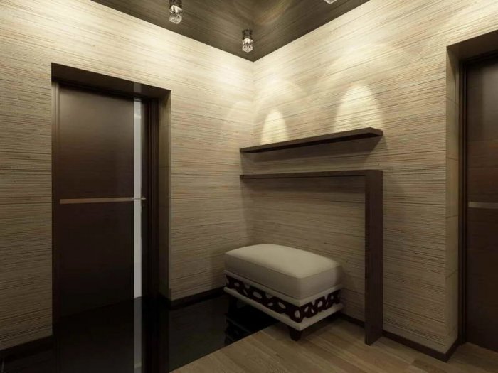 Стеновые панели в интерьере прихожей