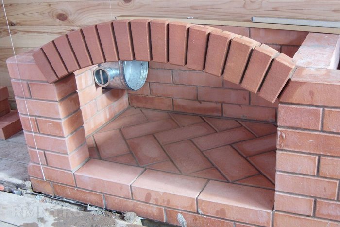 Арочный кирпич для печи