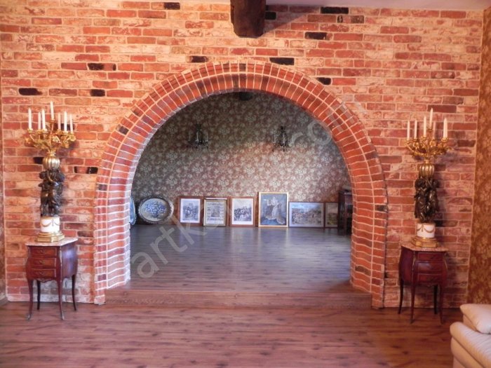 Арка из кирпича