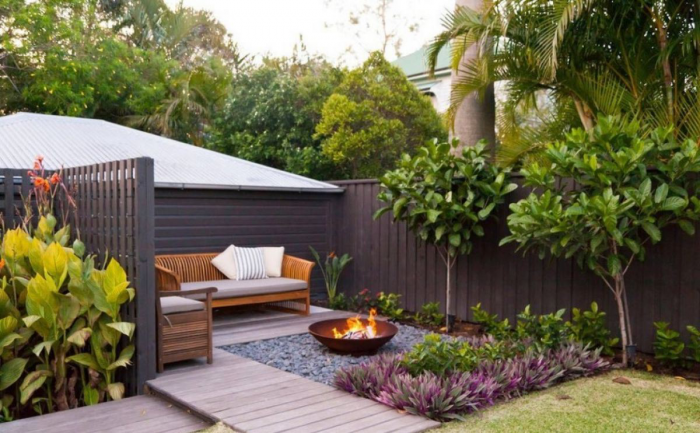 Ландшафт маленького участка