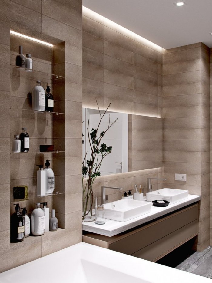 Современная ванная комната